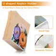 thumbnail image 5 of Yayeee Napkin Holder for Table Set of 2 Kitchen Paper Tissue Organization, Bright Flowers, 5 of 8