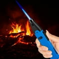 thumbnail image 3 of ZZkhGo 50% Off Clear Cool Torch Lighters Windproof For Outdoor Douable Blue Flame Refillable Lighters 50% Off Clear, 3 of 5
