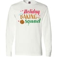thumbnail image 3 of Inktastic Christmas Holiday Baking Squad Long Sleeve T-Shirt, 3 of 5