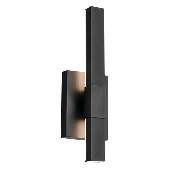 Kichler Lighting - Nocar - 20W 1 LED Small Outdoor Wall Mount In Minimalist