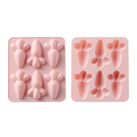 

Cute Carrot Shape Cake Mould Nonstick Stain Bakeware Cupcake Baking Pan Multifunctional Kitchenware Household Kitchen