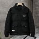 thumbnail image 4 of Chaqueta de plumón de piel sintética para hombre, nueva chaqueta corta de marca de moda de alta gama de invierno, 4 of 5