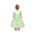 thumbnail image 5 of Girls Dress Green Butterfly Sequin Layer Tulle Sleeveless Summer Princess 5 Years, 5 of 7
