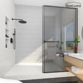 thumbnail image 4 of Boyel Living 10 in Shower System Wall Mounted Rain Shower Head with Handheld Shower Two-function copper Bathroom Shower Set Matte Black, 4 of 9