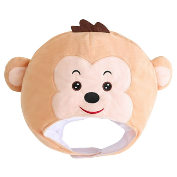 Lindo gorro de mono de peluche, gorro de mono, gorro completo para mujeres y hombres, gorro de mono para disfrazarse, accesorio para fotos de cosplay