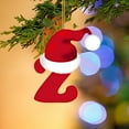 thumbnail image 5 of Ornamentos de letras de Navidad 26 de acrílico Z, 5 of 5