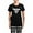 With Checker Pant, variant on CafePress - Love Is Matching Pjs Women's Dark Pajamas - Women's Short Sleeve Print T-Shirt and Pants Dark Cotton Pajama Set