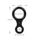 thumbnail image 5 of Yuarrent Descensor de escalada Cuesta abajo Acampar al aire libre Rappel Rescate Ocho anillos Cuerda Rigging Slow Down Protector Negro Type2 NO2 Yuarrent OD020413-01, 5 of 6