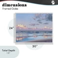 thumbnail image 4 of Stupell Industries Coastal Nature's Poetry Seascape White Framed Giclee Art, 30 x 24, by Susy Boyer, 4 of 8