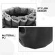 thumbnail image 3 of WEAVILUX 4Ud Cubiertas De Patas Para Sillas Y Mesas En PU Negro Para Protección Suciedad, 3 of 6