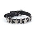 thumbnail image 1 of Pulsera de cuero para mujer con dije de estrella, joyería punk gótica para hombre, pulseras vintage para mujeres y hombres, 1 of 5