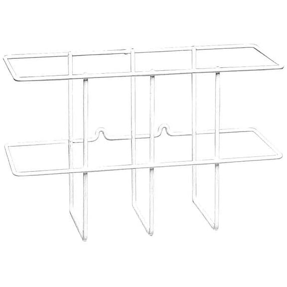 Brady Binder Holder, No legend, PVC Coated Steel, 14 in W, 9 in H 2014W