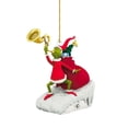 thumbnail image 2 of Grinch Decoration Stole Christmas Resin Pendant Christmas Tree Decoration, 1PC Christmas Decoration How The Stole Christmas with Present Christmas Ornament, 2 of 3