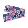 thumbnail image 7 of Yayeee Table Runner 70 inches Long for Home Kitchen Rectangle Dining Table Holiday Party Decoration, Colorful Art Flowers, 7 of 7