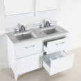 thumbnail image 5 of Bellaterra Home 48 in. Double sink vanity with white carrara top, 5 of 9