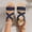 Blue, variant on USSUMA Comfortable Sandals for Women Women's Large Size Retro Flat-bottomed Sandals Sandals with Elastic Or Feet. Waterpark Ready Sandals Clearance Sales