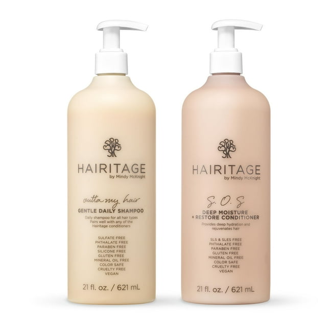 Set de champú y acondicionador Hairitage Outta My Hair de 620 ml
