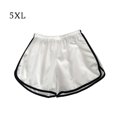 thumbnail image 1 of Pantalones cortos deportivos para mujer Pantalones cortos deportivos sueltos con pierna ancha Pantalones cortos deportivos, blanco, 5XL sidaley AP001487-08B, 1 of 7