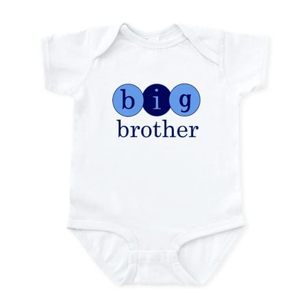 

CafePress - Big Brother (Circles) Infant Bodysuit - Baby Light Bodysuit Size Newborn - 24 Months