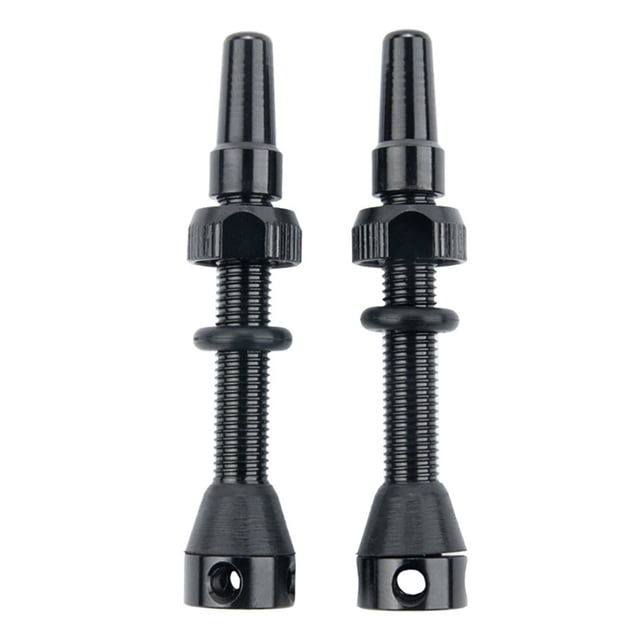 Transemion 2 Pieces Tire Valve Stem Replaced Part Rubber Handy Installation Road Mountain Tyre Nozzle Simple Operation Tires Core 1Set