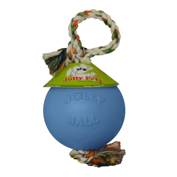 Jolly Pets Romp-n-Roll Dog Toy, 4.5", Multicolor
