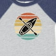 thumbnail image 4 of Inktastic Kayaking Retro Kayak Boating Boys or Girls Baby Bodysuit, 4 of 5