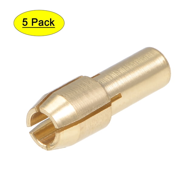 Puntas de casquillo de taladro de latón de 3.2mm para herramientas rotativas 5pcs