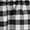 Black, variant on Achim Buffalo Check Window Curtain Panel, 42 inches x 84 inches, Black