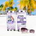 thumbnail image 3 of Unicorn Tumbler for Unicorn Lover,20 oz Unicorn Coffee Cup Double Wall Stainless Steel Vacuum Insulated (Unicorn, 20 oz), 3 of 6