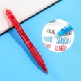 thumbnail image 2 of Retractable Erasable Gel Pens Clicker Fine Point 0.5 mm, No Need for White Out,Assorted Colors 1 Pack Fine Point Smooth Writing Point Pens Make Mistake Disappear, 0.5mm Erasable Gel Pens, 2 of 7