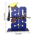 thumbnail image 4 of HLONK 2025 Graduation Season Decoration Grad Party Decor Graduation Party Grad Party Table Wood Sign Holiday Decorations for Home Festival Decor, 4 of 9