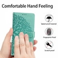thumbnail image 2 of for Samsung Galaxy A07 Wallet Case with Credit Card Holder & Wrist Strap, Wallet Case with Stand, Magnetic Clasp, Flower Pattern PU Leather Folio Cover for Samsung Galaxy A07, Green, 2 of 11