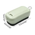 thumbnail image 2 of Pompotops Multifunctional Two-in-one Laundry Brush Plain Color Soft Hair Does Not Hurt Clothes Clothes Cleaning Brush Portable Folding Decontamination Shoe Brush Clearance, 2 of 2