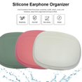 thumbnail image 3 of Organizador de auriculares CIXVOEMK de silicona con funda de almacenamiento, 3 unidades, 3 of 5