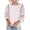 02# White, variant on Women's Cotton Tops Boho Knit Top Loose Fit 3/4 Dolman Sleeve Relaxed Summer Blouse Casual Flowy Tunic for Beach Vacation Daily Wear S-3XL