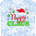 thumbnail image 4 of Inktastic Pappy Claus with Christmas Santa Hat and Snowflakes T-Shirt, 4 of 5
