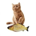 thumbnail image 3 of CNKOO 30CM Cat Toy Simulation Fish Toy Cat Mint USB Charging Silver Arowana, 3 of 6