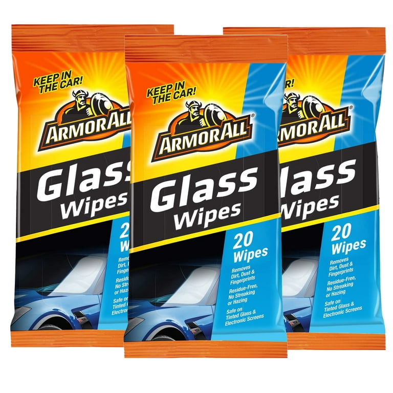 Auto Drive Streakless Glass Wipes - 30 count