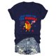 thumbnail image 4 of Blusas de Manga Corta para las Mujeres Divertido Impreso Cuello Redondo Tee, Vintage Humor Gráfico Blusas de Primavera para las Mujeres, 4 of 4