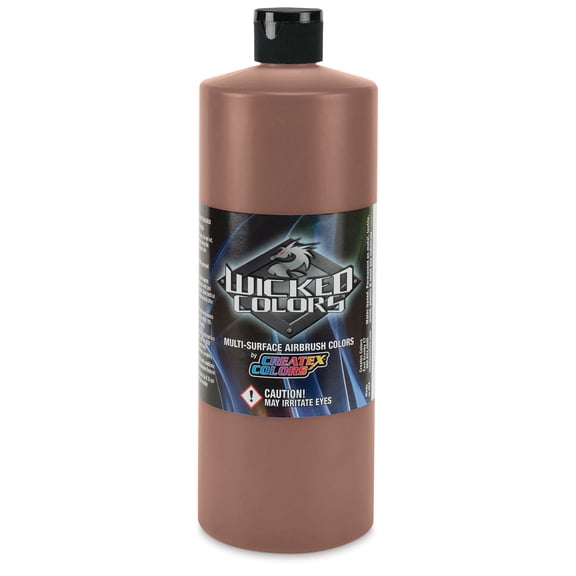 Createx Wicked Colors Airbrush Color - 32 oz, Brown