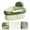 Green, variant on Suction Cup Sink Corner Rack, 2026 New Kitchen Suction Cup Press Sink Strainer Basket for Automatic Dumping food, Sink Drainer Basket for Home, Kitchen and Bathroom (Green)