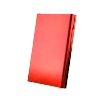 ACDANC Cigarette Case Holder Aluminum Alloy Hard Flip Open Extra Slim Cigarette Storage Container Box