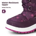 thumbnail image 5 of Apakowa Kids Girls Boys Insulated Fur Winter Warm Snow Boots (Toddler/Little Kid), 5 of 8