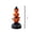 C, variant on HHJZPR Halloween Summerween Solar Bobblehead Car Dashboard Decor, 4.33in Stacked Pumpkin Witch Hat & Dancing Skeleton Solar Swing Figurine, Auto Shaking Spooky Ornament