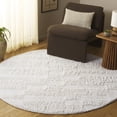 thumbnail image 2 of SAFAVIEH Vermont Dinah Solid Area Rug, Ivory, 6' x 6' Round, 2 of 10