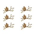 thumbnail image 1 of Soporte para servilletas con diseño de rama, anillo para servilletas, anillo para toallas estilo occidental, decoración de mesa de hotel 6-oro, 1 of 5