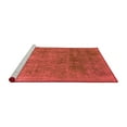 thumbnail image 2 of Ahgly Company Machine Washable Indoor Rectangle Abstract Red Modern Area Rugs, 4' x 6', 2 of 4