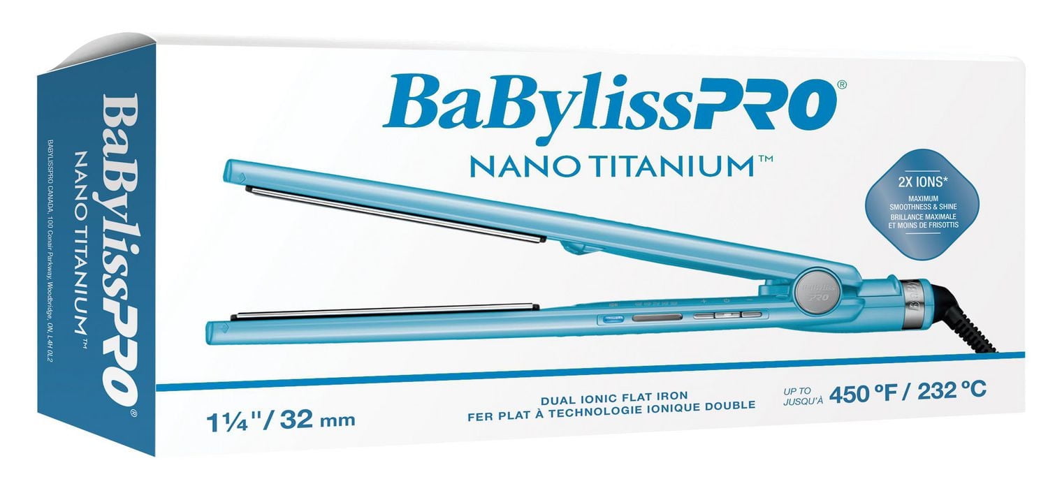 Nano-Titanium™ 1-1/4" Dual Ionic Flat Iron