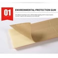 thumbnail image 6 of Self Adhesive Wallpaper Border of Peel and Stick Wall Trim Skirting Edging Strip for Mirrors Backsplashes and Home Decor Easy to Apply and Flexible Design, 92 x 3 Inch, 6 of 7