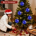 thumbnail image 5 of hengsof 2025 Christmas 6 Inch 150mm Decorations Commercial Grade Indoor And Outdoor Shatterproof Plastic Spherical Decoratives, 5 of 6